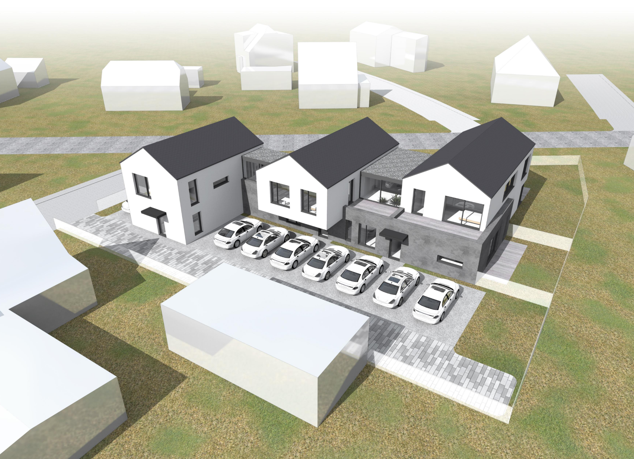 Finální vizualizace — pohled 1